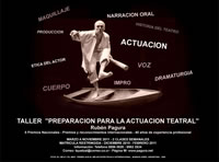 Taller "Preparación para la actuación teatral"